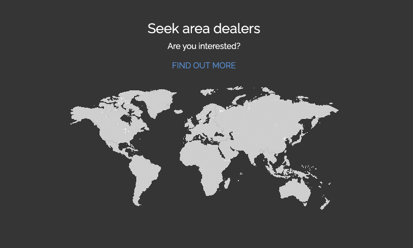 World map for new reseller area requests